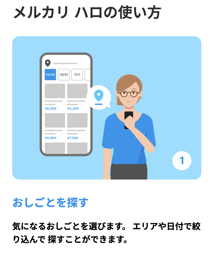 使いかた Step1